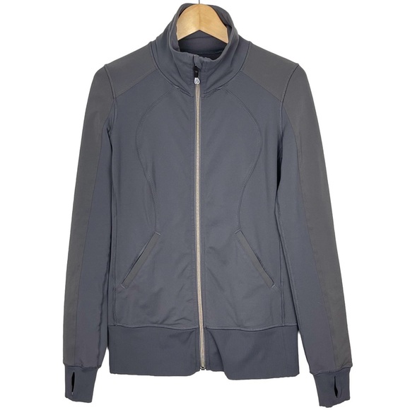 Lululemon Contempo Jacket Soot Light 6 - Picture 5 of 10